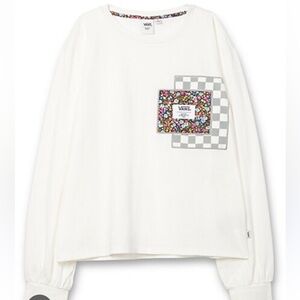 Vans liberty fabric long sleeve tee